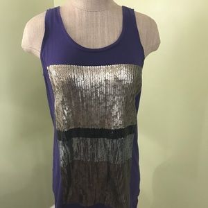 Multi-Colored Sequins Shirt